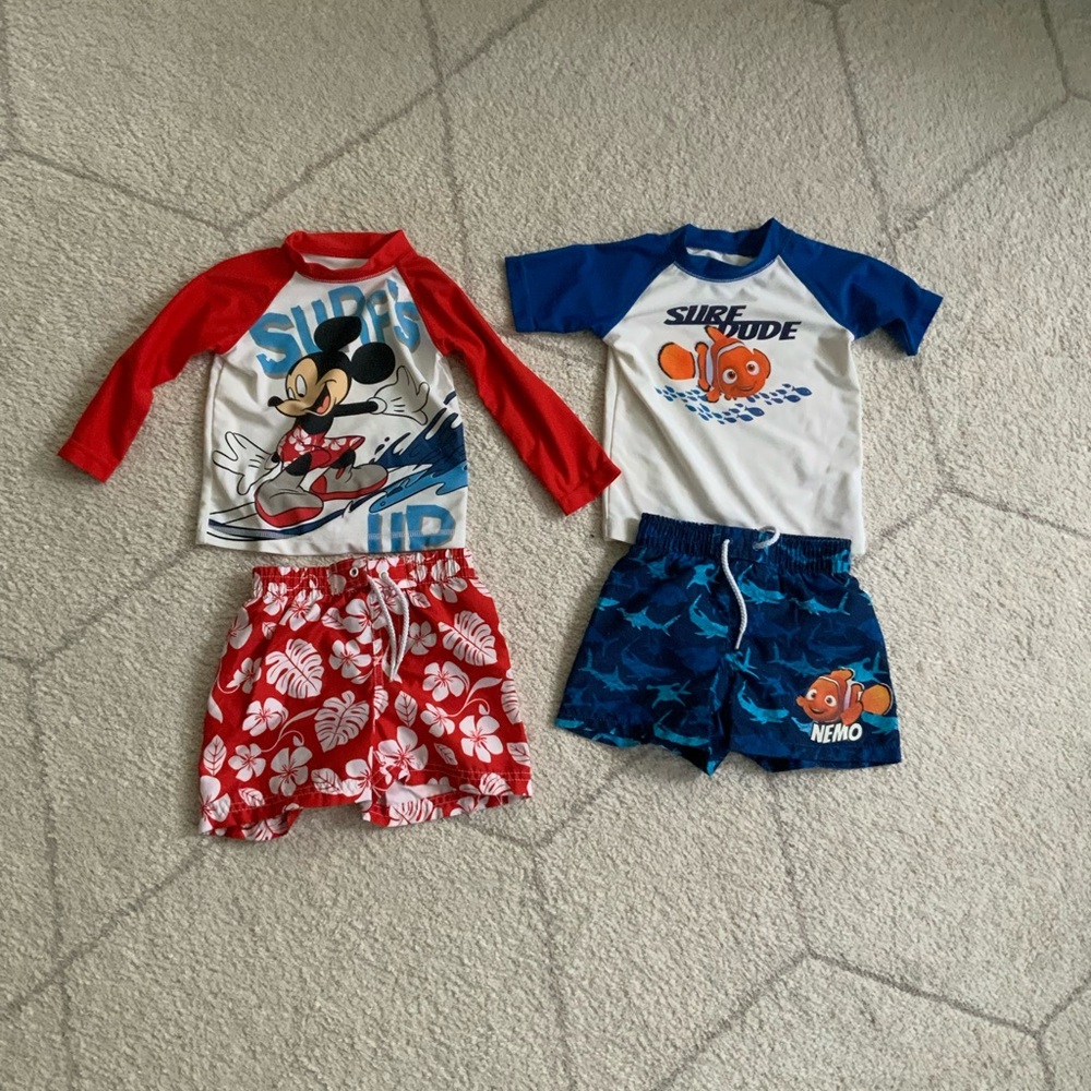 Disney Kids Swim Set Size 9 Months